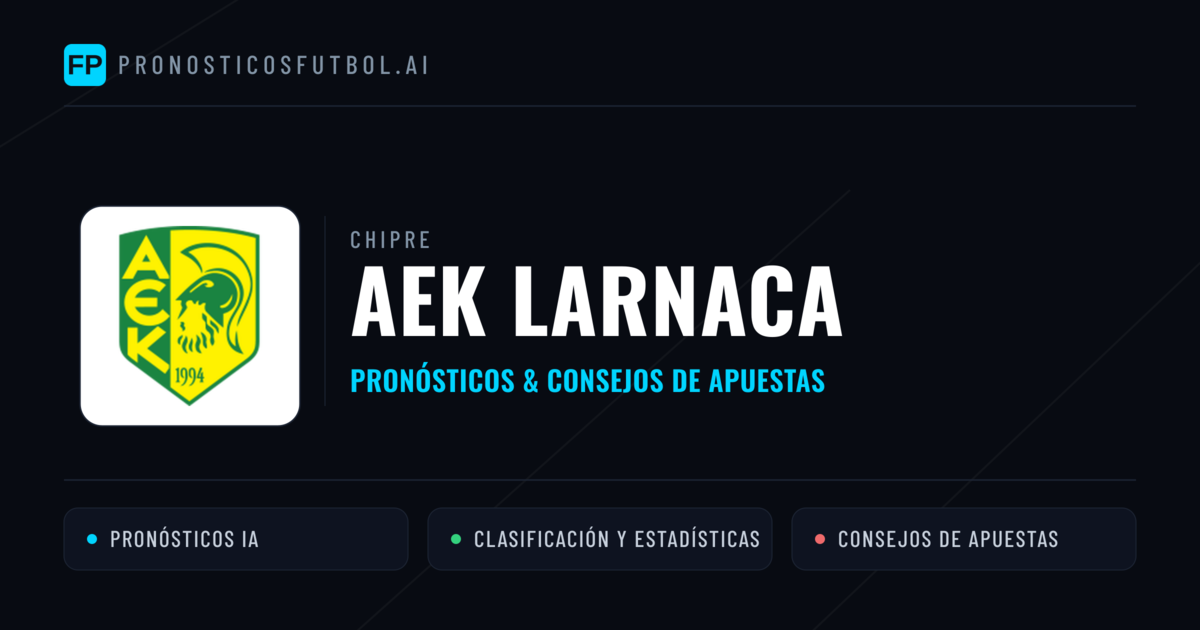 AEK Larnaca Pronósticos y estadísticas