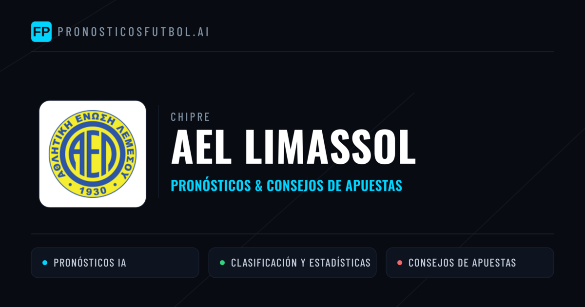 AEL Limassol Pronósticos y estadísticas