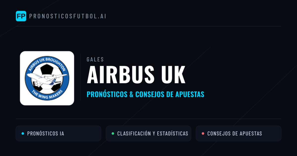 Airbus UK Pronósticos y estadísticas