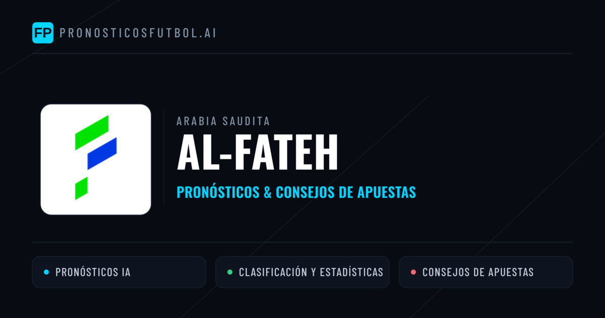 Al-Fateh Pronósticos y estadísticas