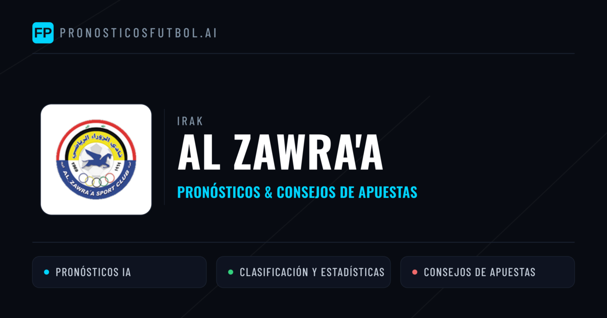 Al Zawra'a Pronósticos y estadísticas