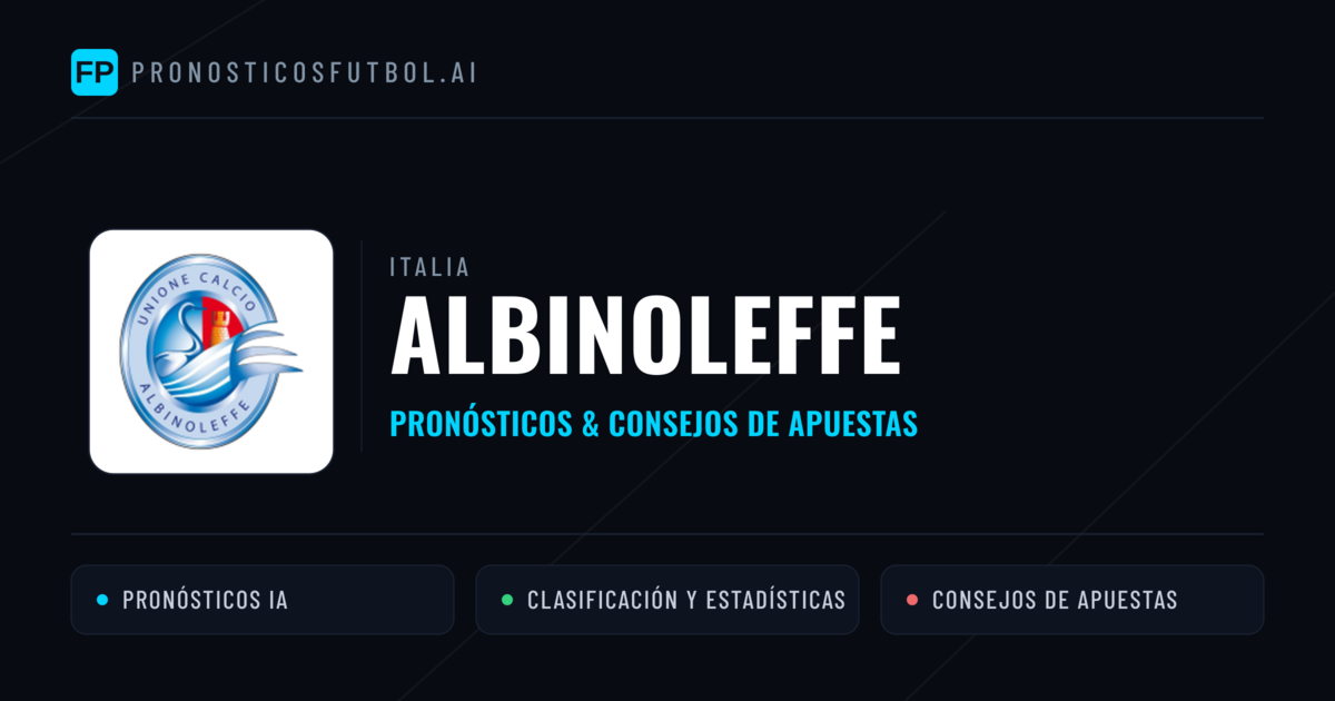Albinoleffe Pronósticos y estadísticas