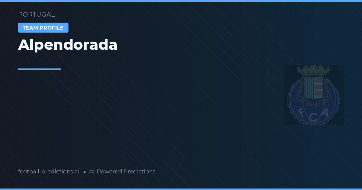 Alpendorada Pronósticos y estadísticas