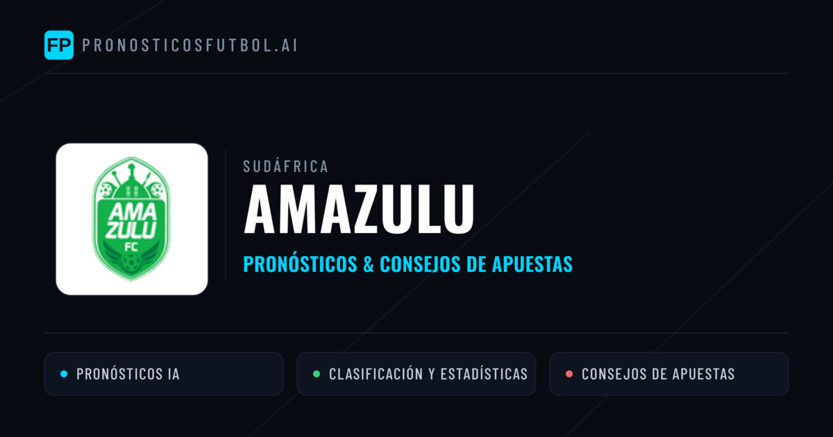Amazulu Pronósticos y estadísticas