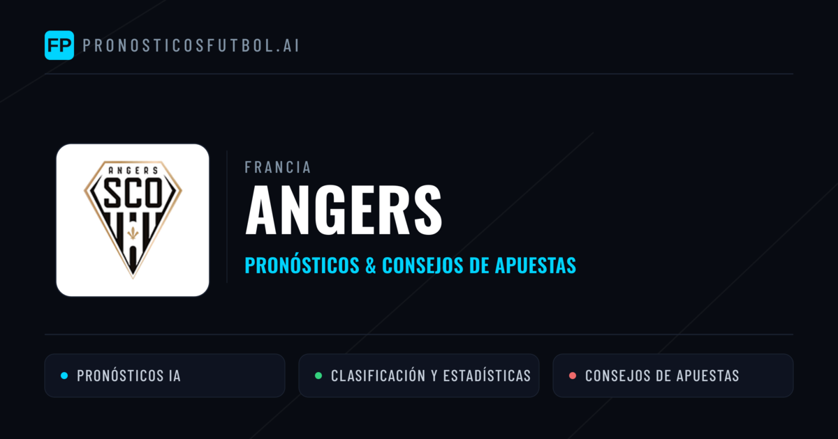 Angers Pronósticos y estadísticas