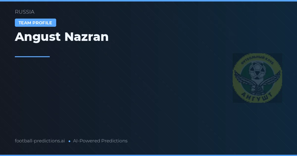 Angust Nazran Pronósticos y estadísticas