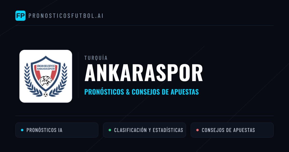 Ankaraspor Pronósticos y estadísticas