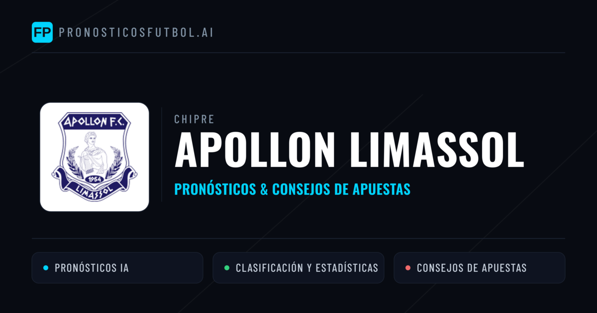 Apollon Limassol Pronósticos y estadísticas
