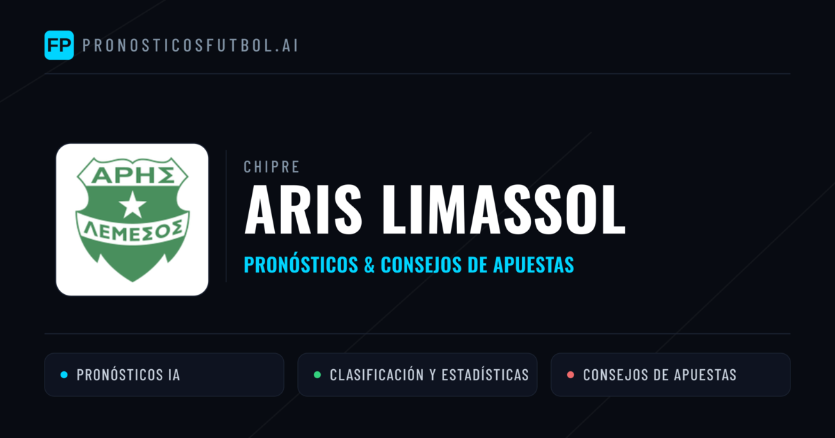 Aris Limassol Pronósticos y estadísticas