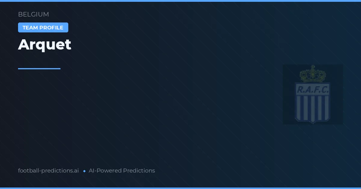 Arquet Pronósticos y estadísticas