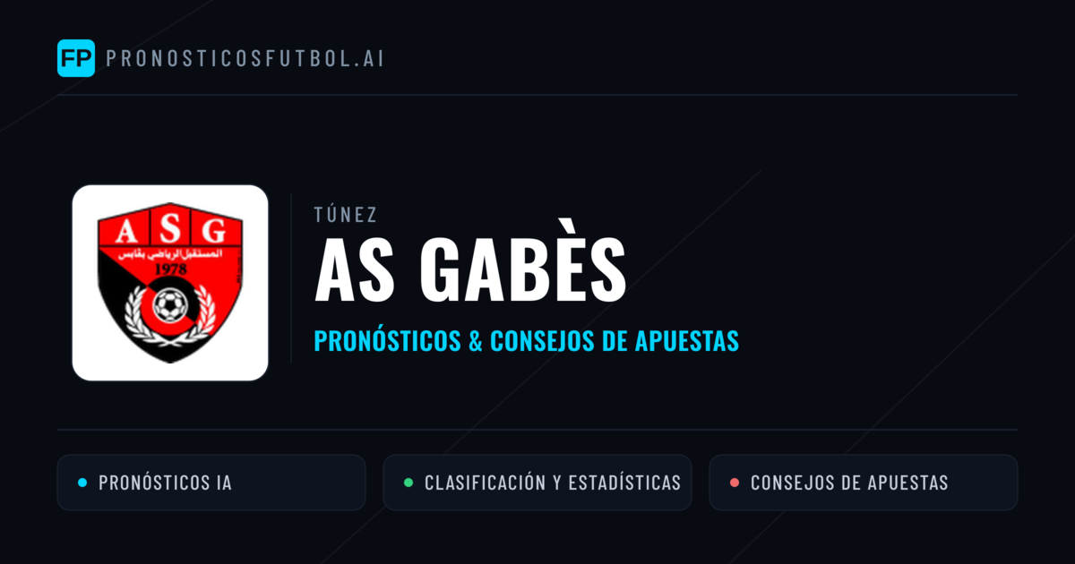 AS Gabès Pronósticos y estadísticas