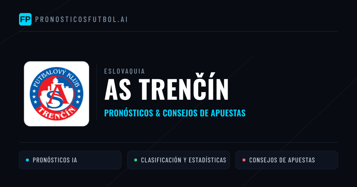 AS Trenčín Pronósticos y estadísticas