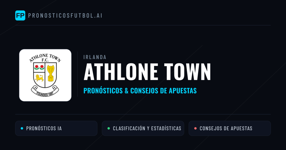 Athlone Town Pronósticos y estadísticas
