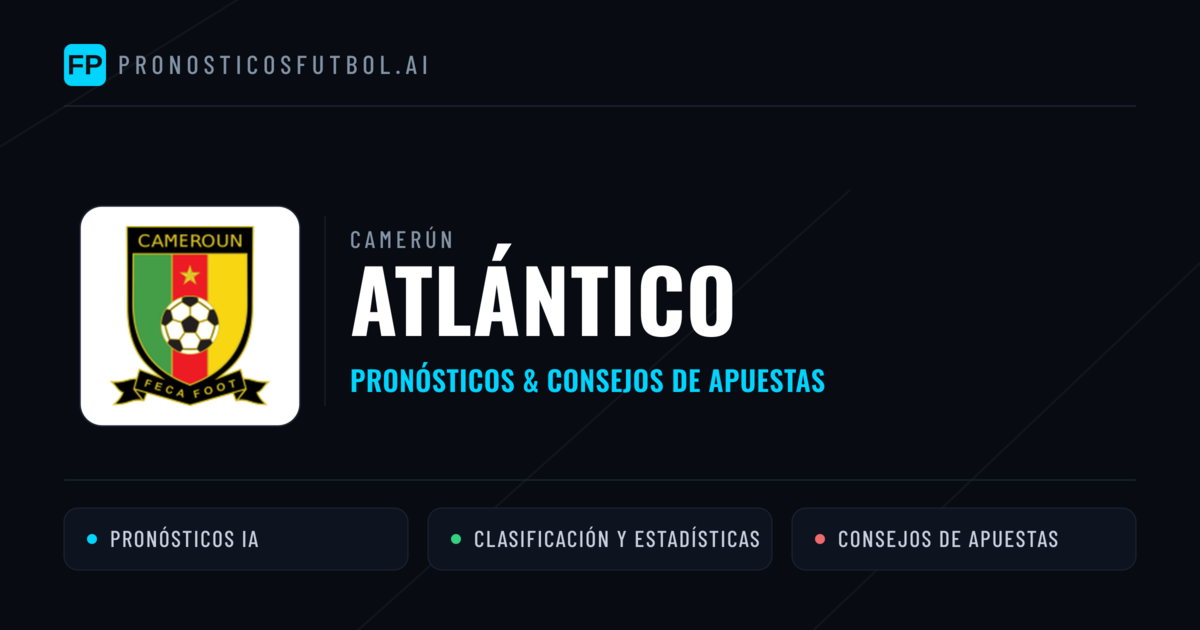 Atlántico Pronósticos y estadísticas