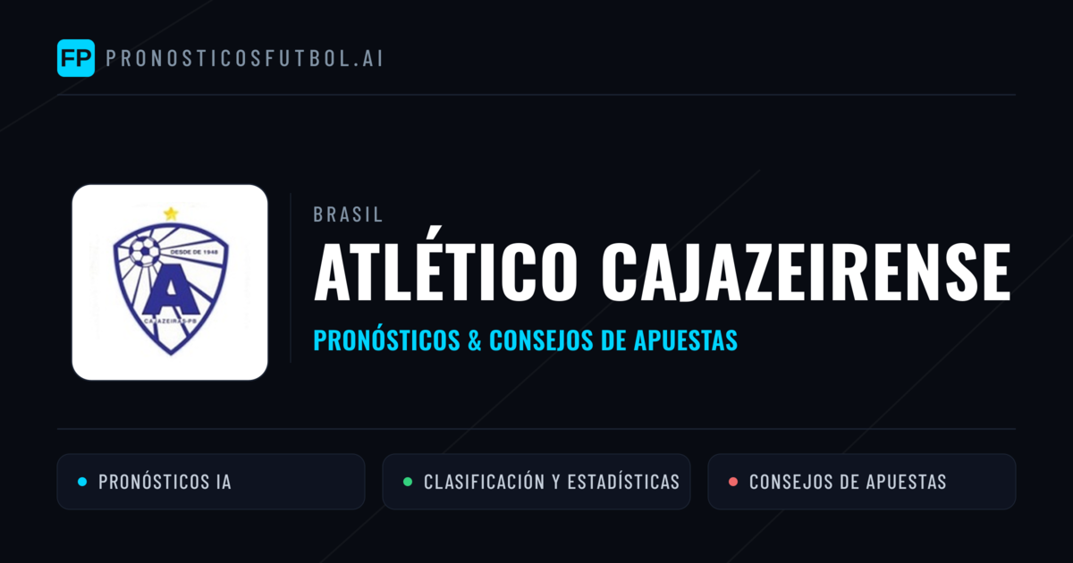 Atlético Cajazeirense Pronósticos y estadísticas