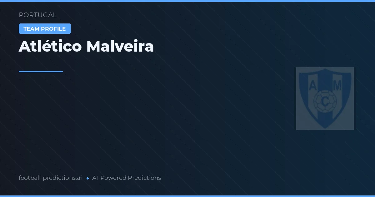 Atlético Malveira Pronósticos y estadísticas