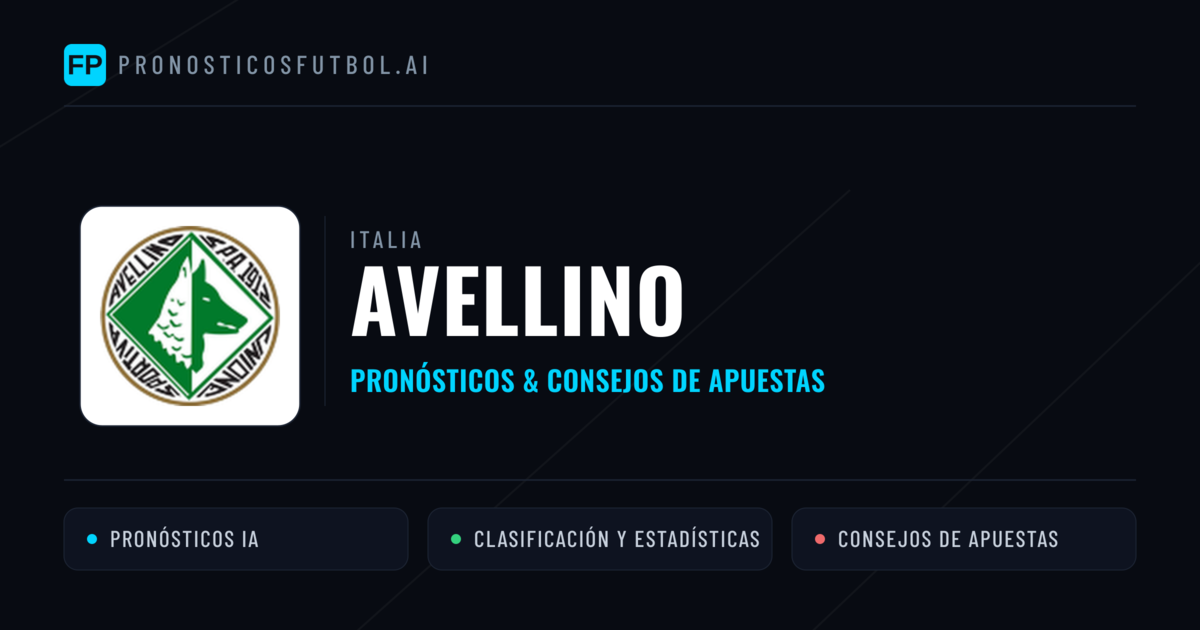 Avellino Pronósticos y estadísticas
