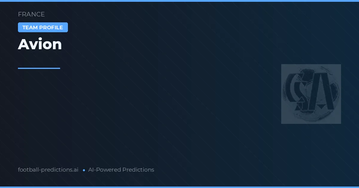 Avion Pronósticos y estadísticas