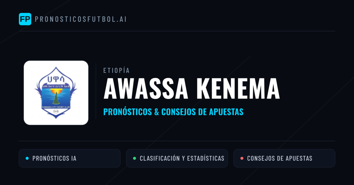 Awassa Kenema Pronósticos y estadísticas