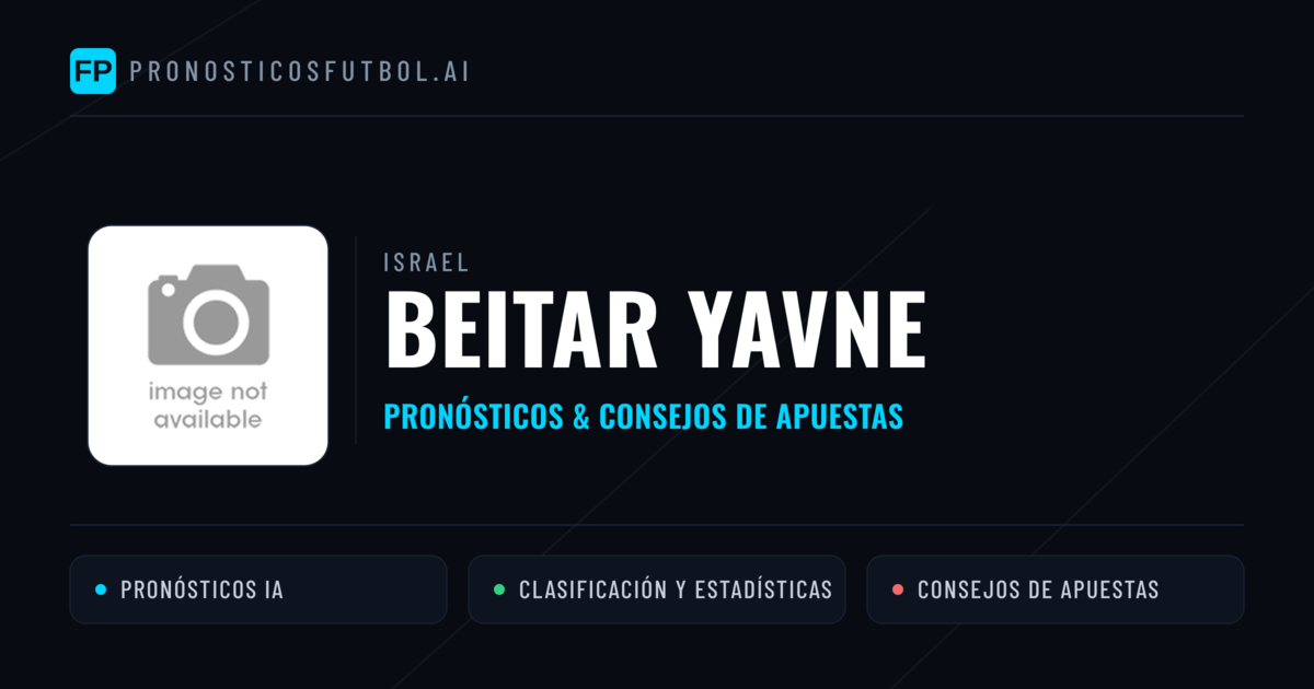 Beitar Yavne Pronósticos y estadísticas