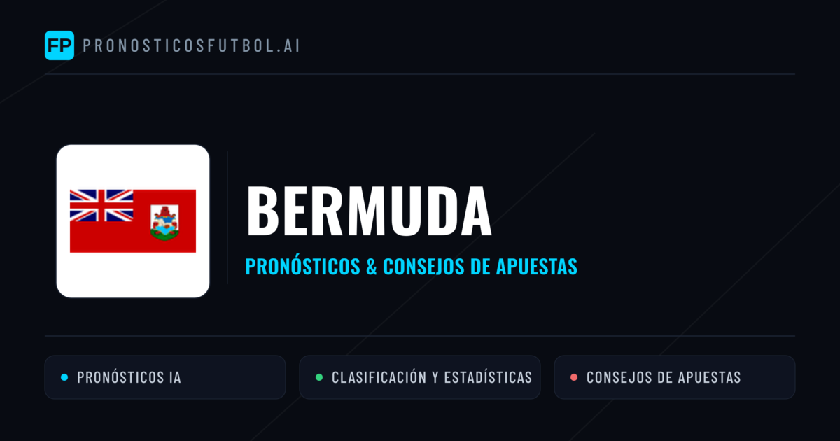 Bermuda Pronósticos y estadísticas