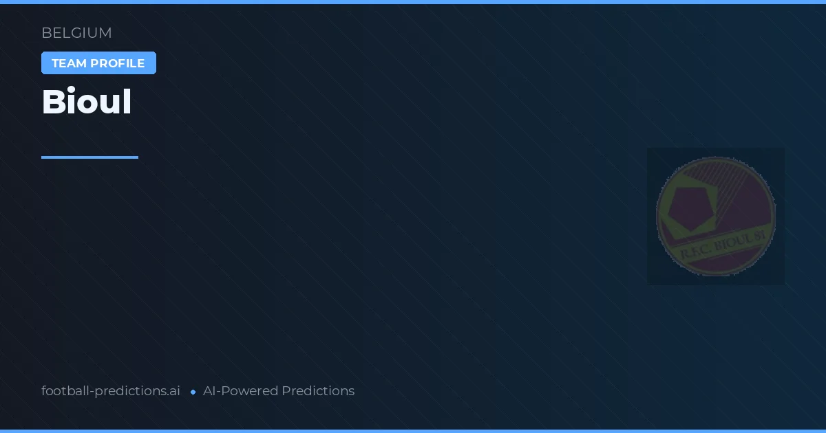 Bioul Pronósticos y estadísticas