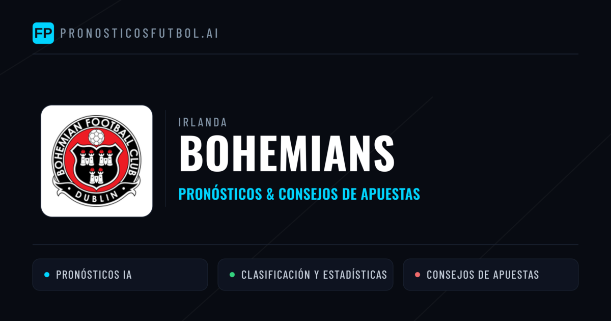 Bohemians Pronósticos y estadísticas