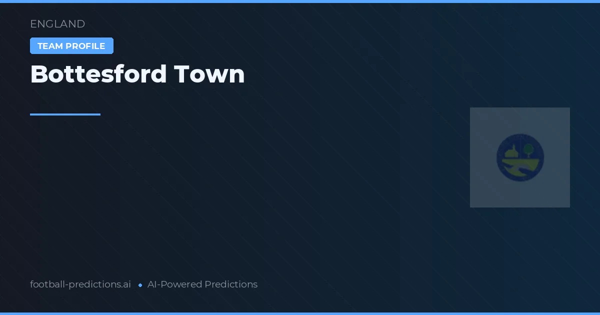 Bottesford Town Pronósticos y estadísticas