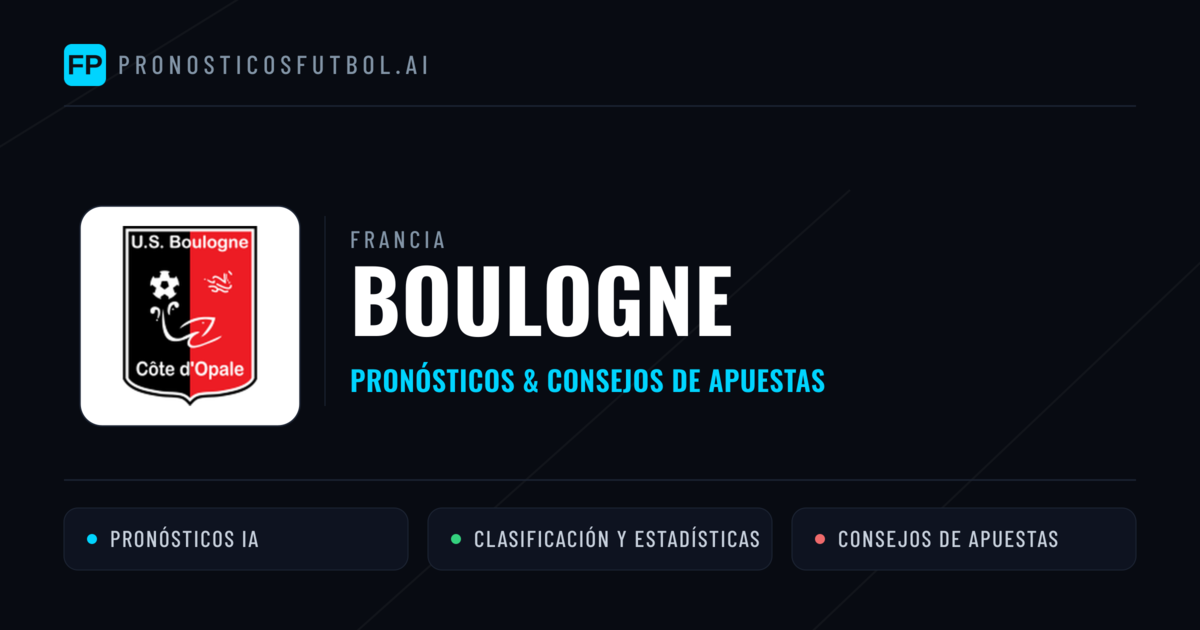 Boulogne Pronósticos y estadísticas