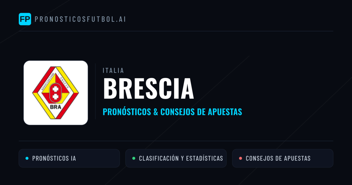 Brescia Pronósticos y estadísticas