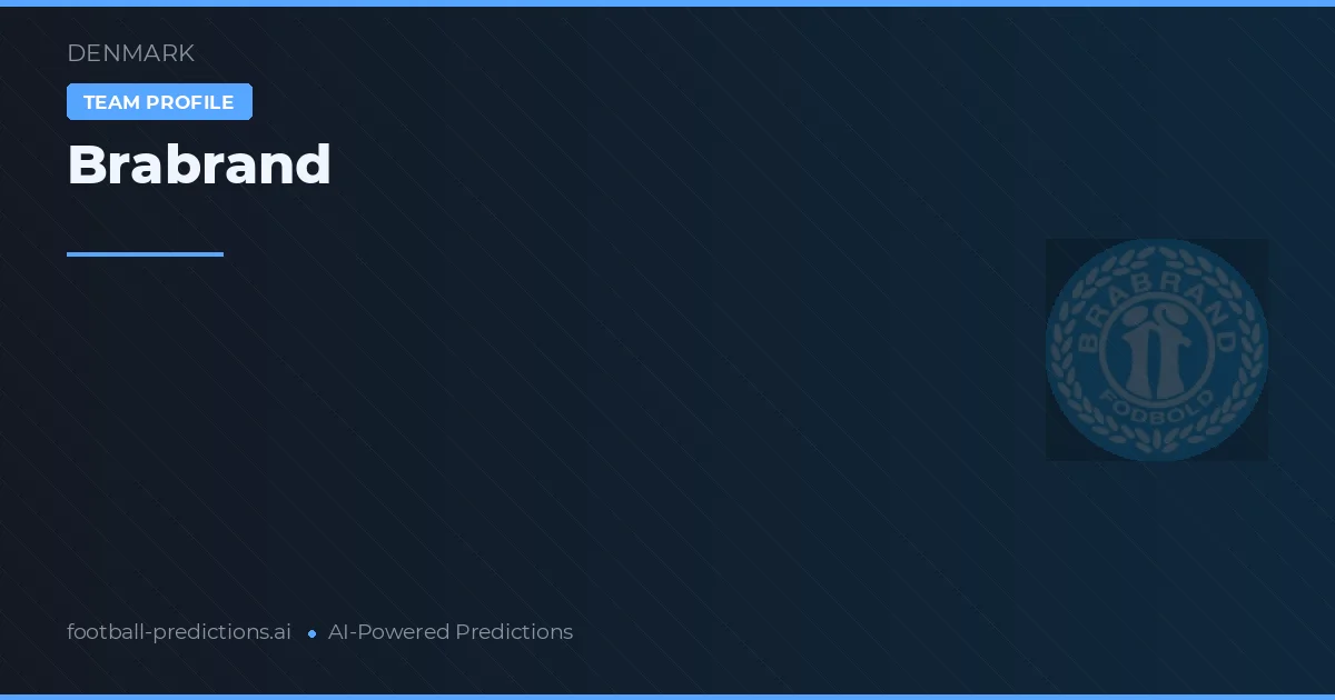 Brabrand Pronósticos y estadísticas