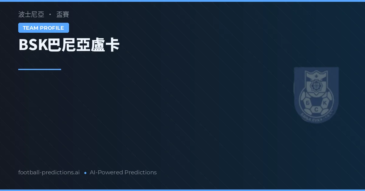 FK Banja Luka Pronósticos y estadísticas