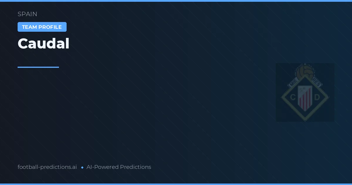 Caudal Pronósticos y estadísticas