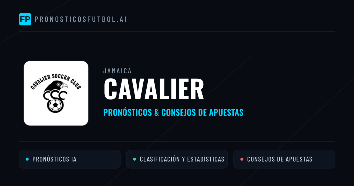 Cavalier Pronósticos y estadísticas