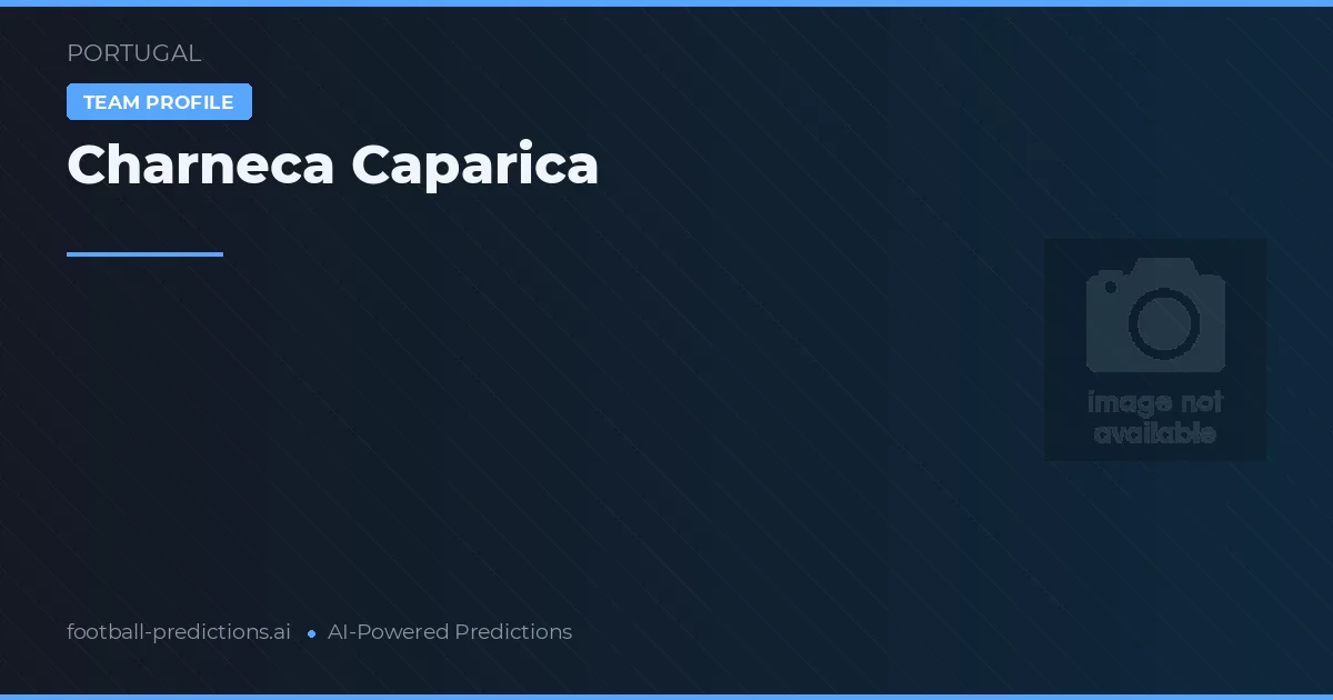Charneca da Caparica Pronósticos y estadísticas