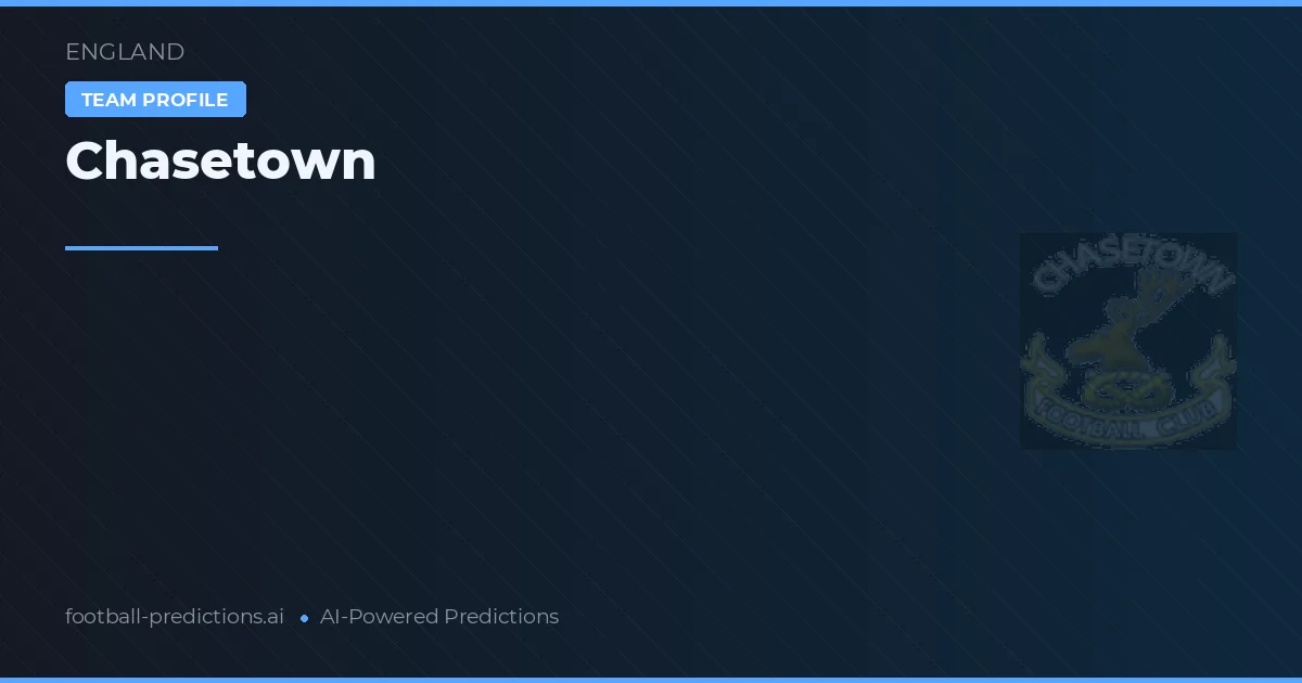 Chasetown Pronósticos y estadísticas