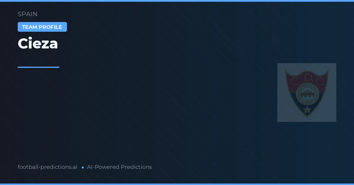 Cieza Pronósticos y estadísticas