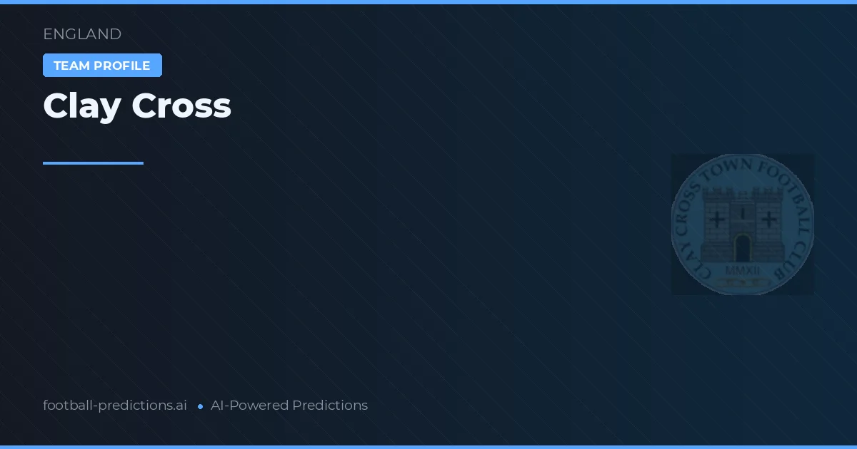 Clay Cross Pronósticos y estadísticas