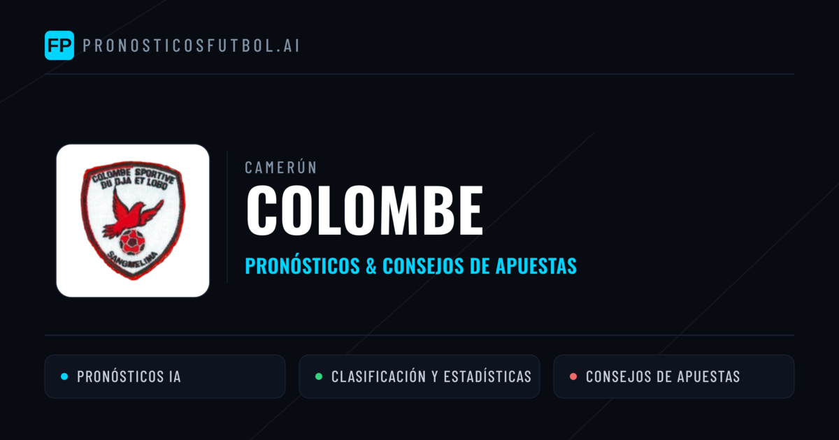 Colombe Pronósticos y estadísticas