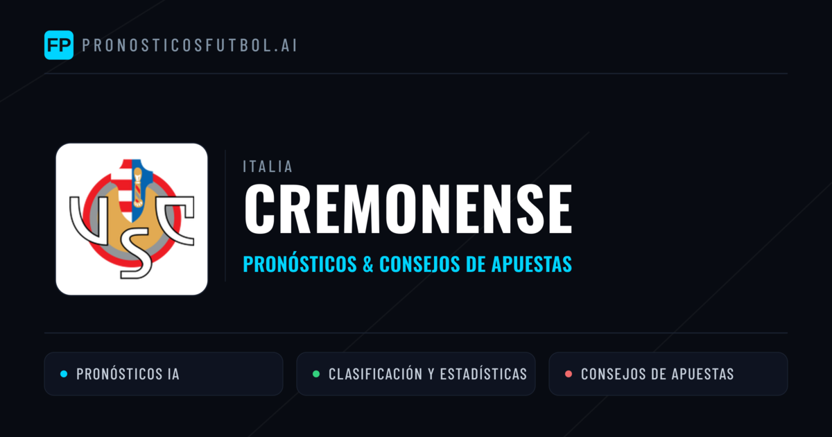 Cremonense Pronósticos y estadísticas