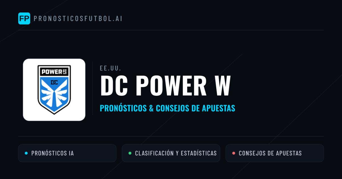 DC Power W Pronósticos y estadísticas