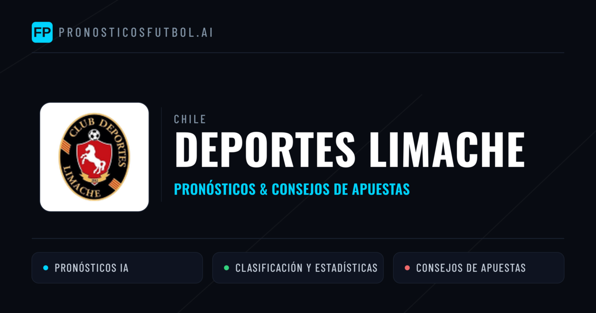 Deportes Limache Pronósticos y estadísticas