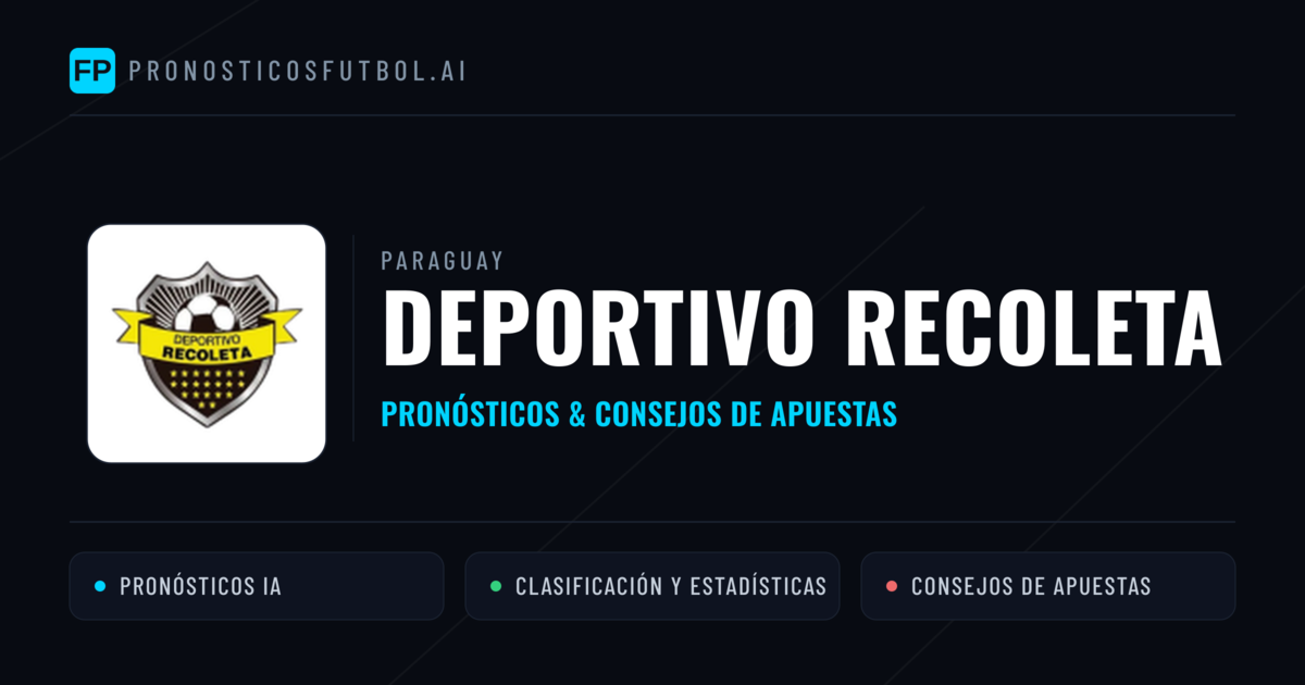 Deportivo Recoleta Pronósticos y estadísticas