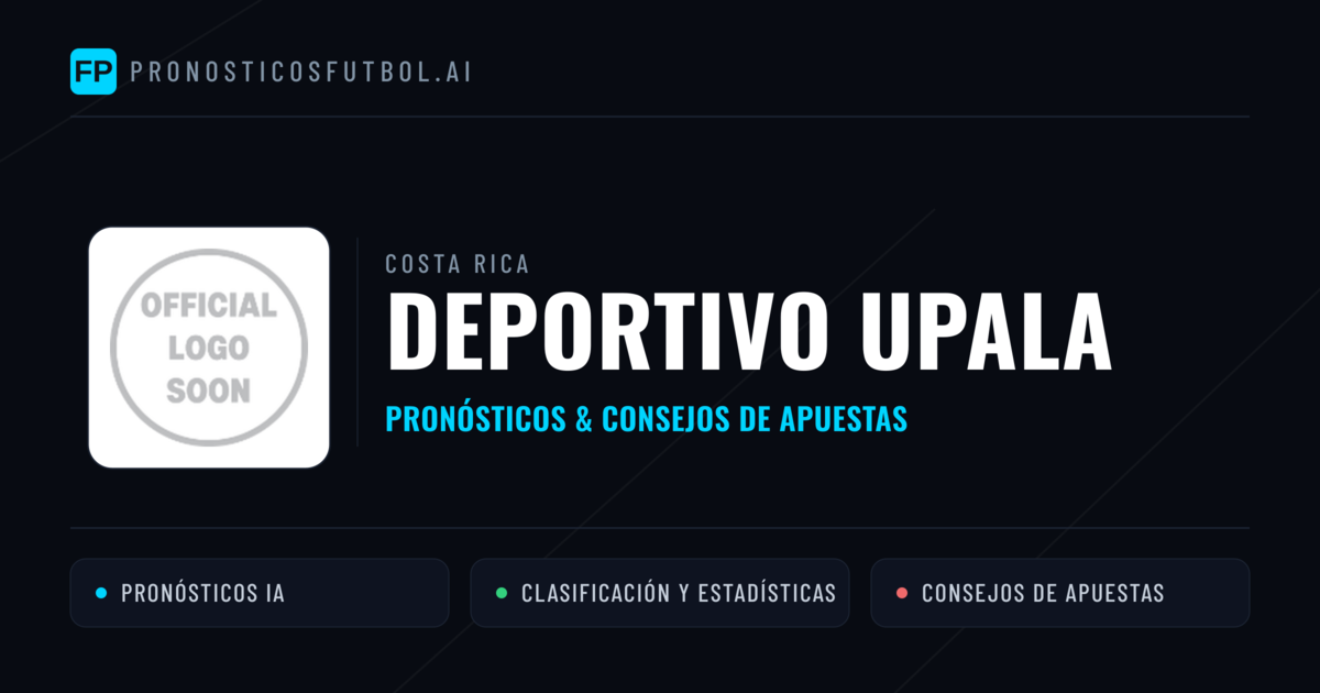 Deportivo Upala Pronósticos y estadísticas