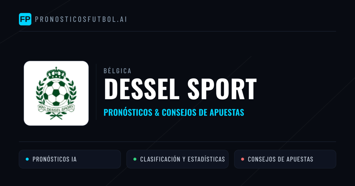 Dessel Sport Pronósticos y estadísticas