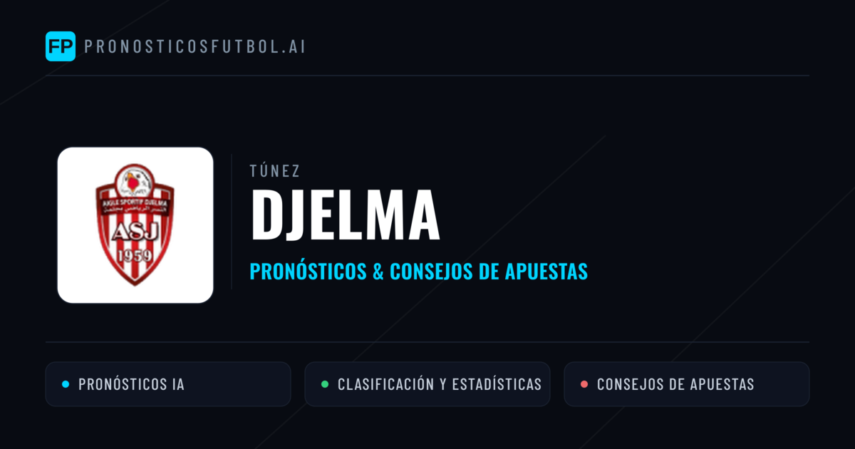 Djelma Pronósticos y estadísticas