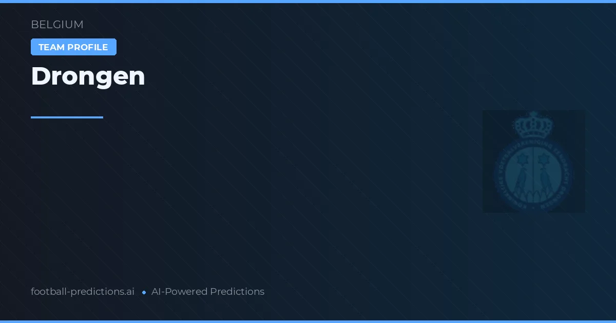 Drongen Pronósticos y estadísticas