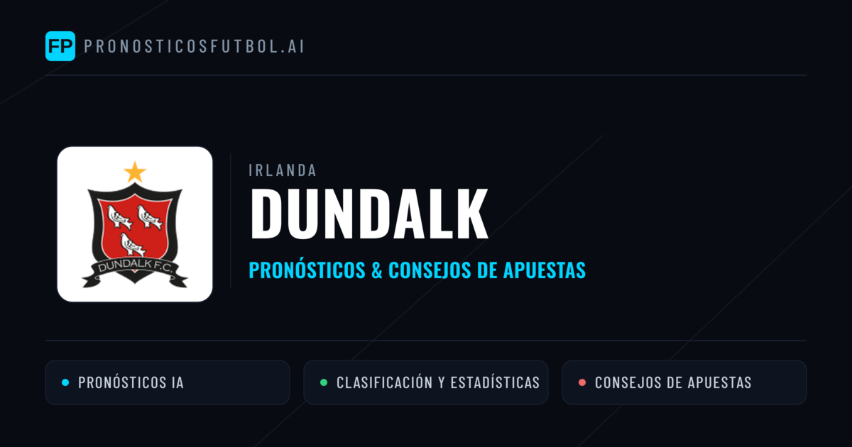 Dundalk Pronósticos y estadísticas
