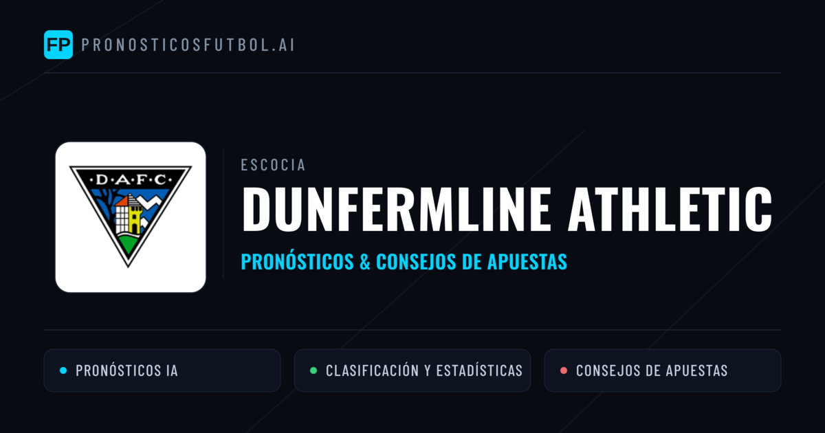 Dunfermline Athletic Pronósticos y estadísticas