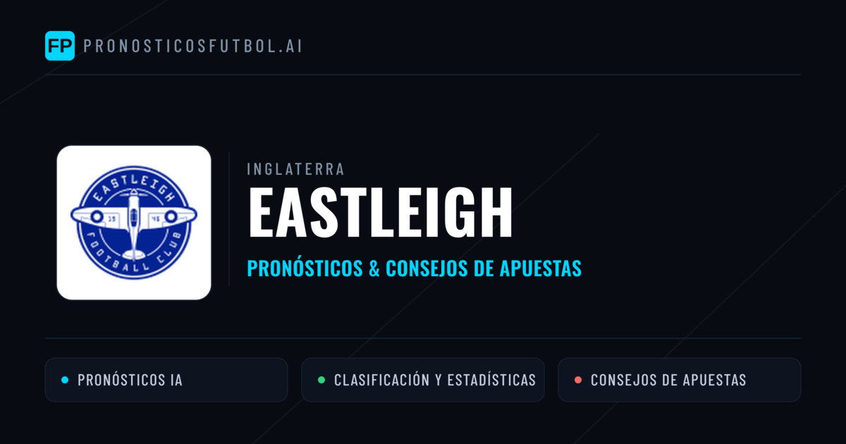 Eastleigh Pronósticos y estadísticas